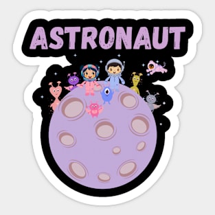 astronaut Sticker